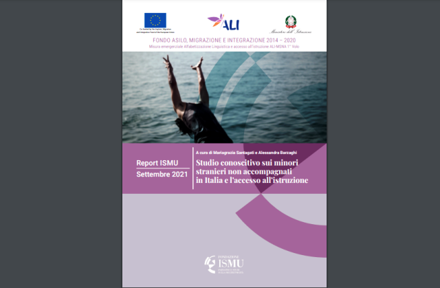 Pubblicazioni di Fondazione Ismu su scuola e msna: "Progetto studio conoscitivo sui minori stranieri non accompagnati in Italia e l'accesso all'istruzione"